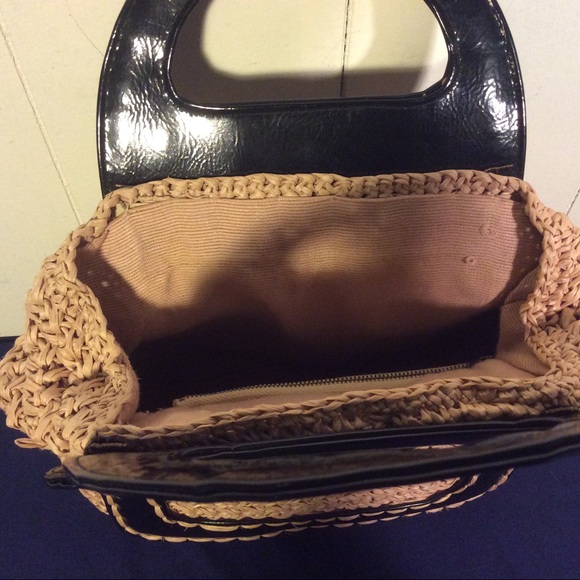 Vintage 1960’s Roger Van S Straw Handbag - Picture 8 of 13